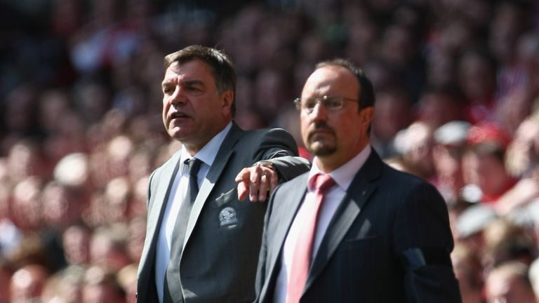 Sam Allardyce and Rafael Benitez have fractious relationship 