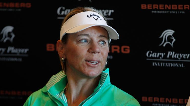BEDFORD HILLS, NY - OCTOBER 12:  Annika Sorenstam is seen at a media round table during the Berenberg Gary Player Invitational Pro-Am held at GlenArbor Gol