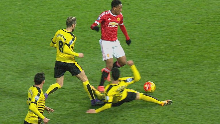 Dermot Gallagher feels Anthony Martial deceived the referee