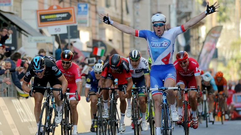 Arnaud Demare, Ben Swift, Milan-San Remo