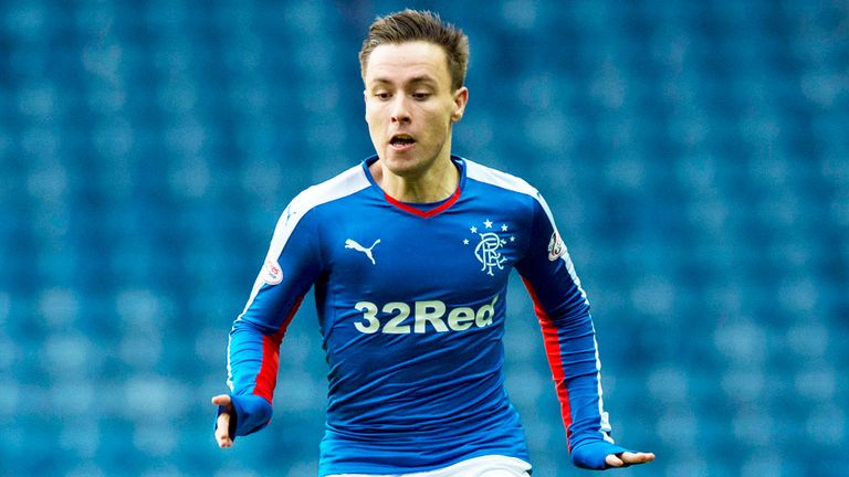 Barrie McKay of Rangers has been selected for Scotland U21s
