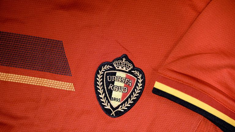 Belgium football badge