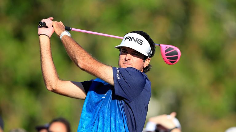 Bubba Watson put pressure on Scott with a birdie at 17 as he closed with a 68