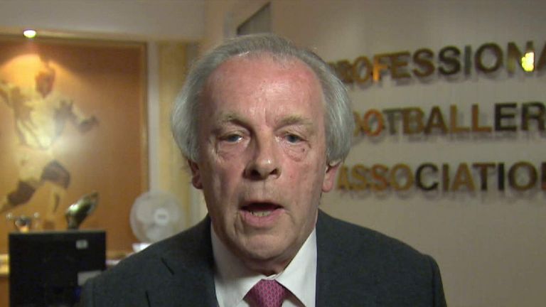 PFA chief executive Gordon Taylor