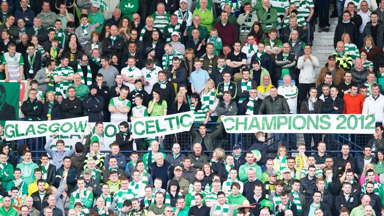 Celtic won the first of their current run of titles at Rugby Park