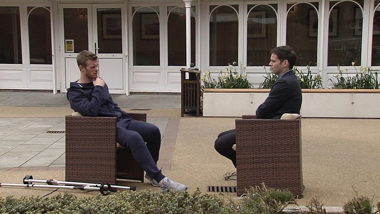 Chris Brunt opens up to SSNHQ reporter Paul Gilmour