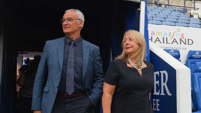 Claudio Ranieri Susan Whelan Leicester City