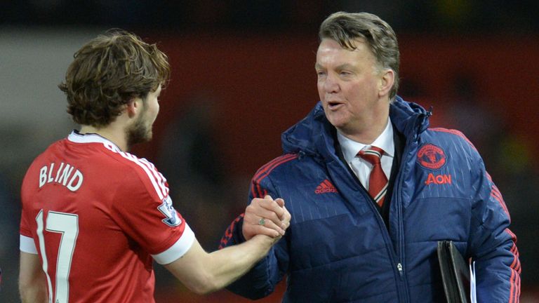 Blind thinks Louis van Gaal will guide United to a strong finish to the season