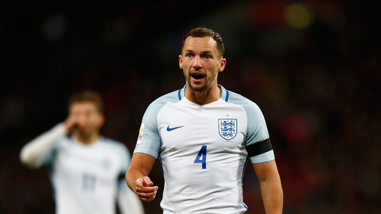Danny Drinkwater of England during the International Friendly match between England and Netherlands at Wembley Stadium 