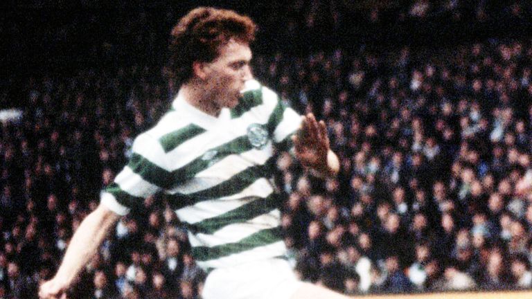 David Moyes in action for Celtic in 1980