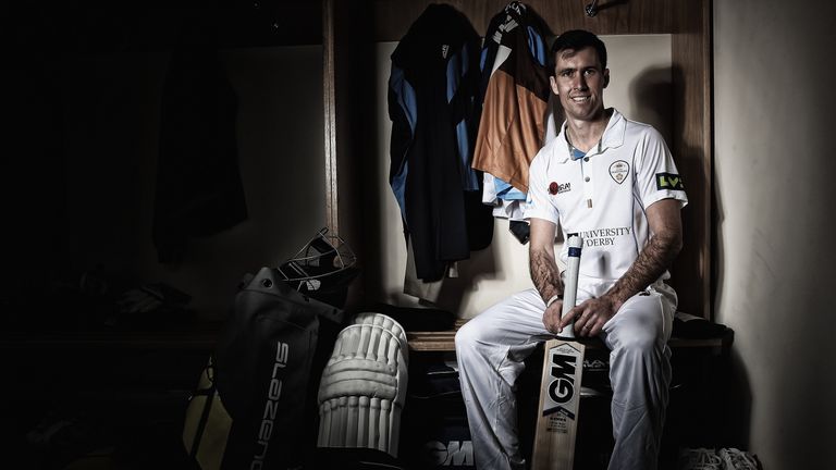 Derbyshire captain Wayne Madsen