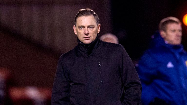 Airdrieonians manager Eddie Wolecki Black