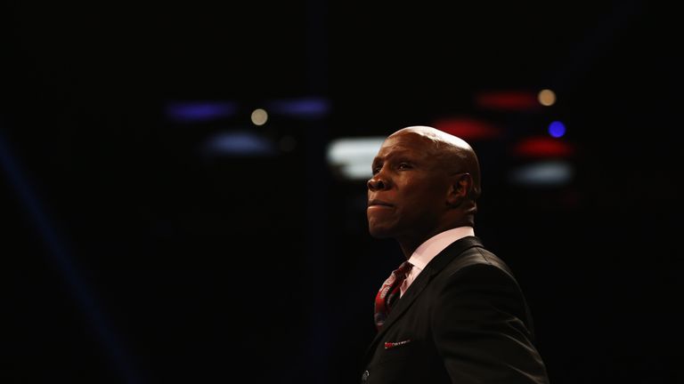 Chris Eubank, father of Chris Eubank Jr, was concerned about the amount of punishment Nick Blackwell was taking