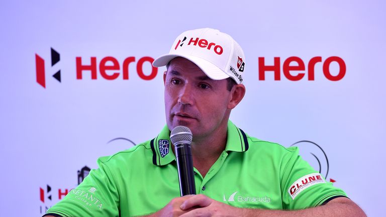 Harrington is in Delhi for this week's Hero Indian Open