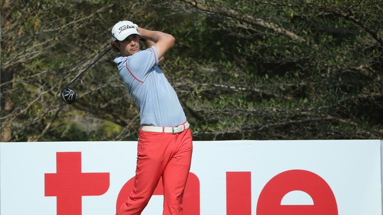Peter Uihlein is Hend's closest challenger after the American returned a 69