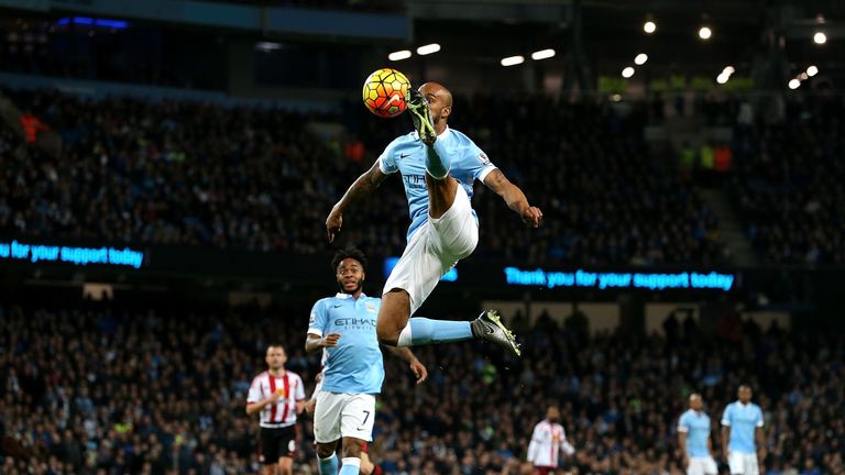 Fabian Delph of Manchester City