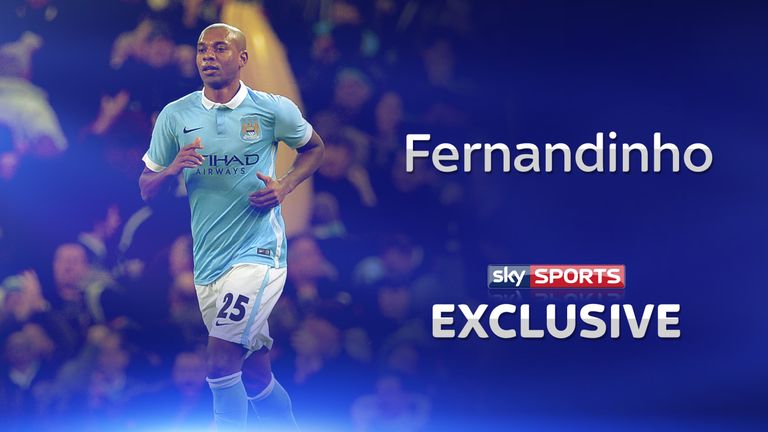 Manchester City's Fernandinho speaks exclusively to Sky Sports