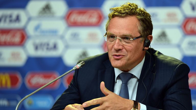 Former FIFA secretary general Jerome Valcke