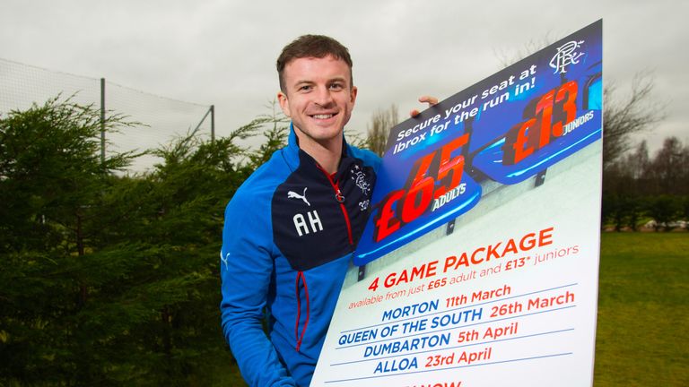 Andy Halliday promotes a special 4 game ticket package as he urges fans to back the team to success.