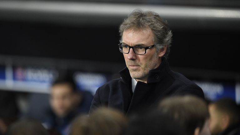 Paris Saint-Germain's French head coach Laurent Blanc