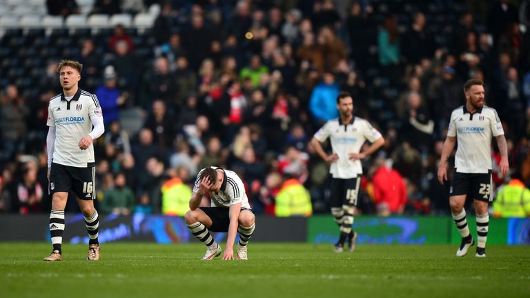 Fulham have won just twice in 2016