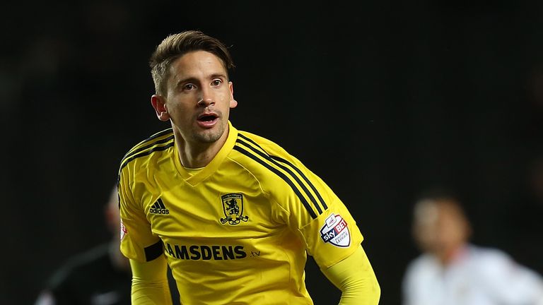  Gaston Ramirez of Middlesbrough 