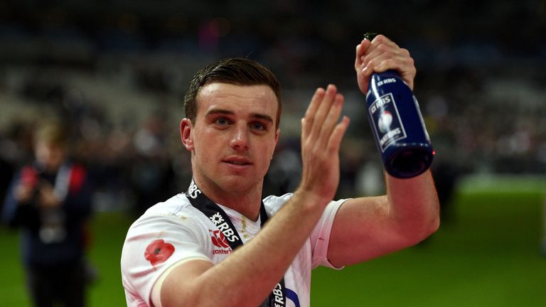 England's George Ford after the 2016 RBS Six Nations match at the Stade de France, Paris.