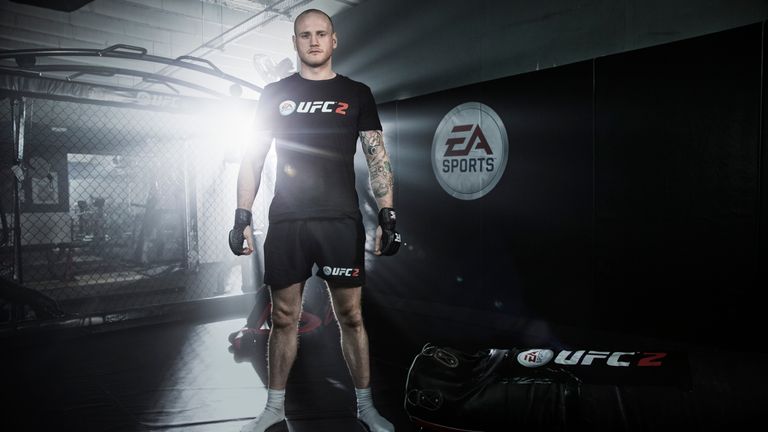 EA Sports UFC 2 Game Event.n26th February 2016.nPicture by Mark Robinson.nBoxer George Groves