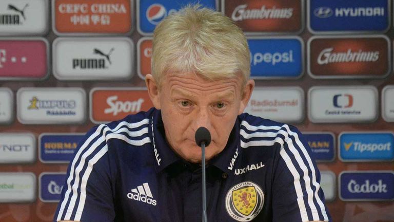 Gordon Strachan, Scotland manager, post Czech Republic 0-1 Scotland