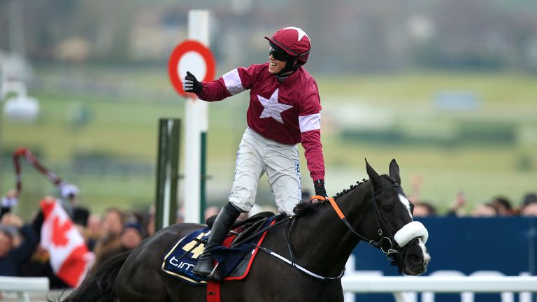 Don Cossack ridden by jockey Bryan Cooper after winning the Timico Cheltenham Gold Cup 