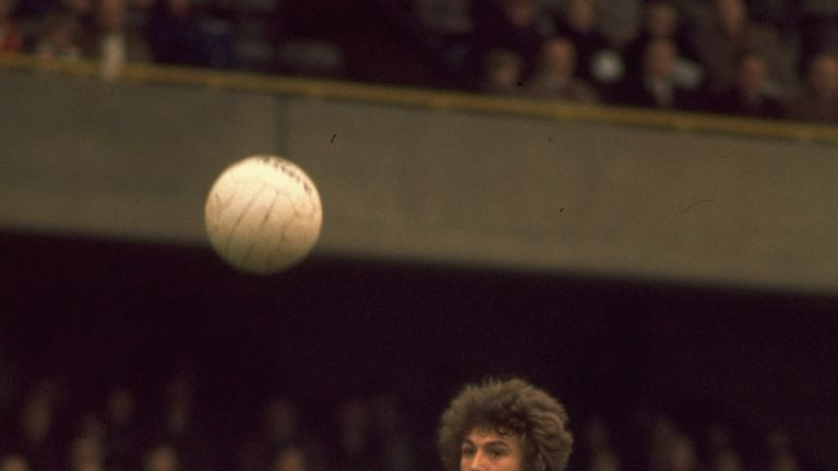 Ian Britton of Chelsea in action