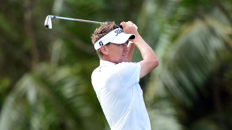 Ian Poulter will head into the weekend just two off the lead at the Puerto Rico Open