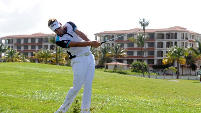 Poulter insisted he is enjoying the windy conditions at Coco Beach