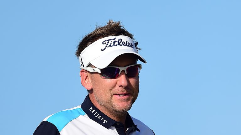 RIO GRANDE, PUERTO RICO - MARCH 26:  Ian Poulter of England looks on from the 18th tee during the third round of the Puerto Rico Open at Coco Beach on Marc