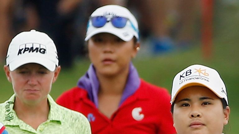 Lewis, Ko and Park went head-to-head in the final round last year
