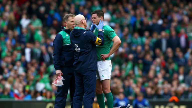 Sexton has remained a key figure for Ireland despite receiving some physical treatment