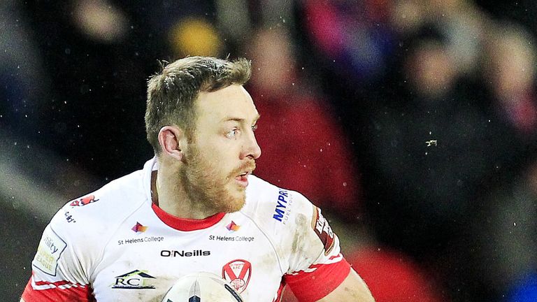 James Roby in action for St Helens