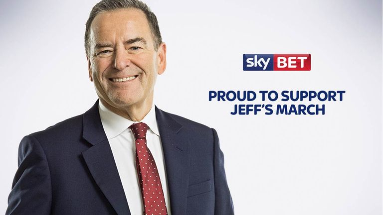 Jeff Stelling is part of the Men United March for Prostate Cancer UK