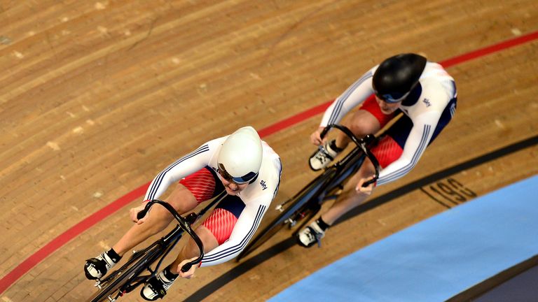 Jess Varnish, Katy Marchant, UCI Track Cycling World Championships