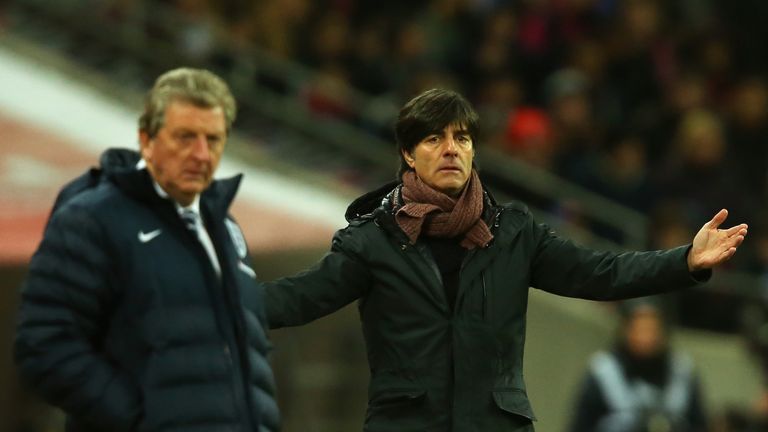 Joachim Low says England have grown stronger under Roy Hodgson