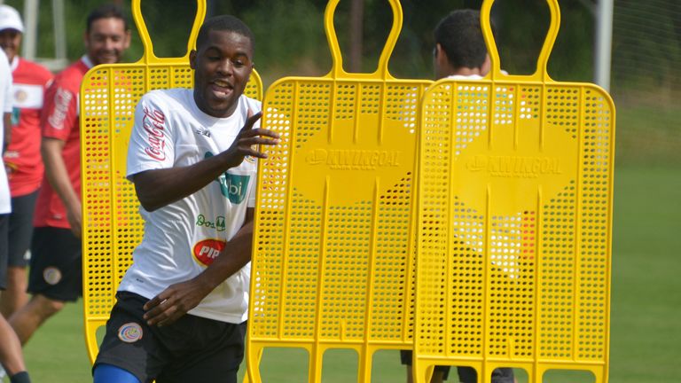 Joel Campbell will be playing in World Cup qualifiers with Costa Rica