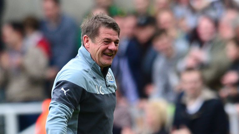 Newcastle United manager John Carver