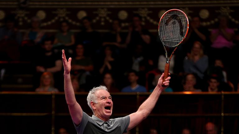 John McEnroe has expressed surprise at Maria Sharapova's version of events