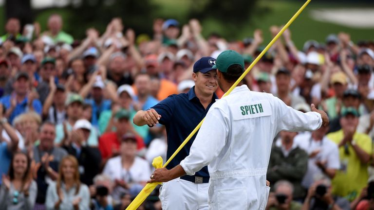 Spieth claimed his maiden major title in convincing fashion 