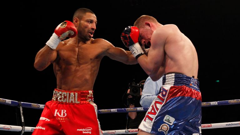 Kell Brook punishes mandatory challenger Kevin Bizier