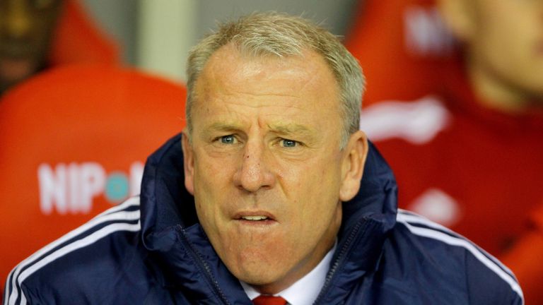 SUNDERLAND, ENGLAND - SEPTEMBER 24: Kevin Ball, Sunderland's caretaker manager looks on before the Capital One Cup third round match between Sunderland and