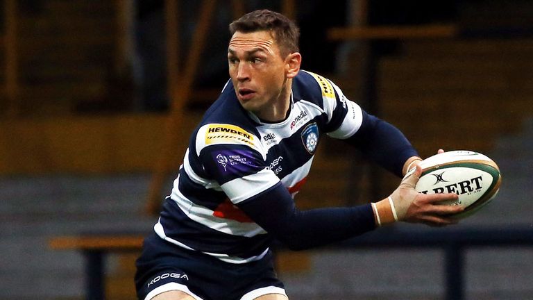 Kevin Sinfield is now playing rugby union with Yorkshire Carnegie