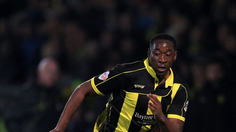 Burton forward Lucas Akins has signed a new two year deal with the