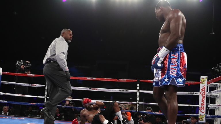 Luis Ortiz knocked Tony Thompson down three times in total