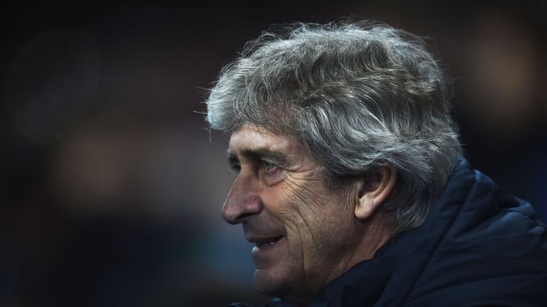 Manuel Pellegrini has taken Manchester City into the last eight of the Champions League for the first time
